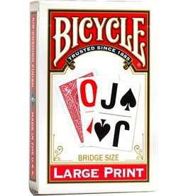 Bicycle Bicycle Bridge Size Large Print Playing Cards