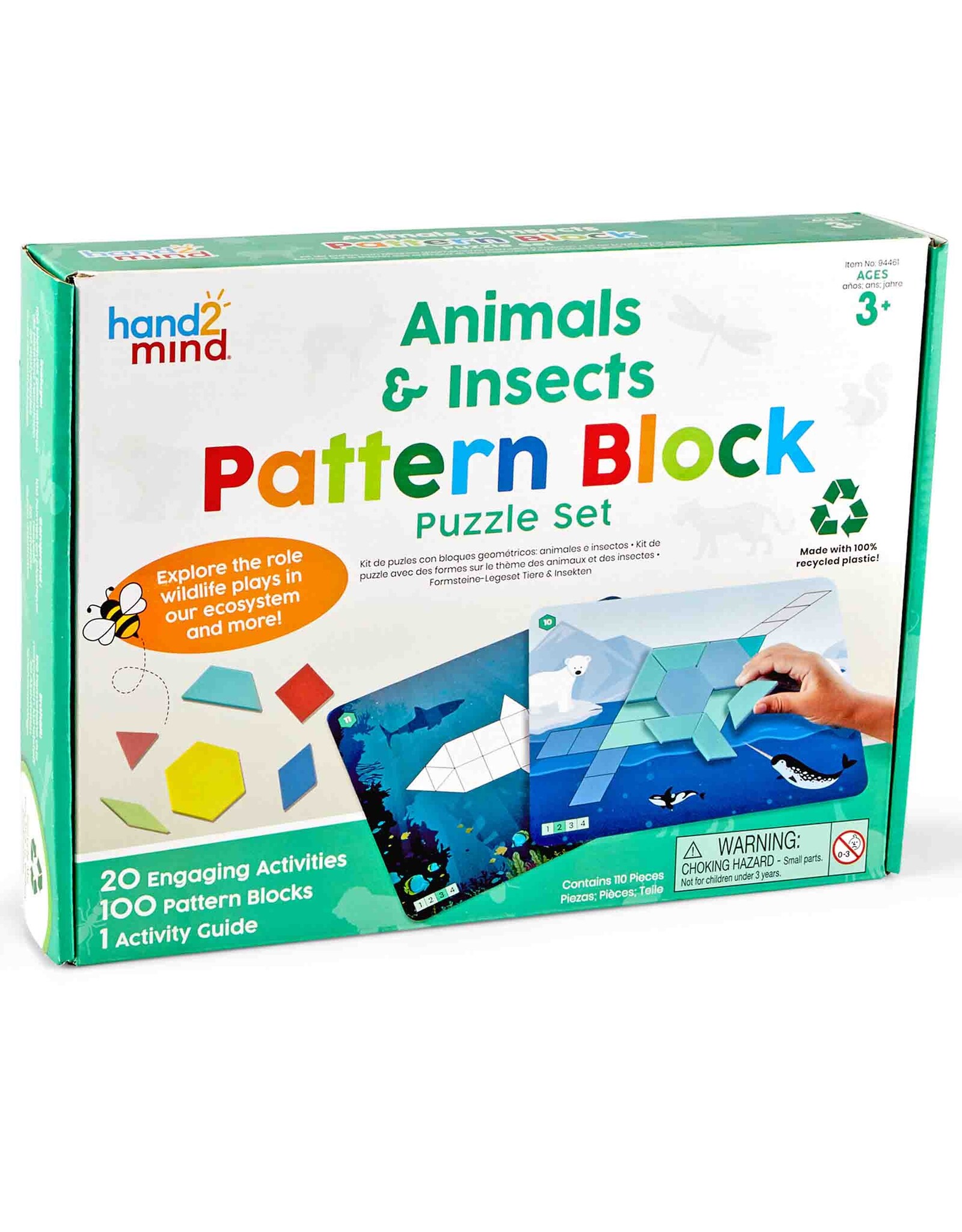 Animals & Insects Pattern Block Puzzle Set