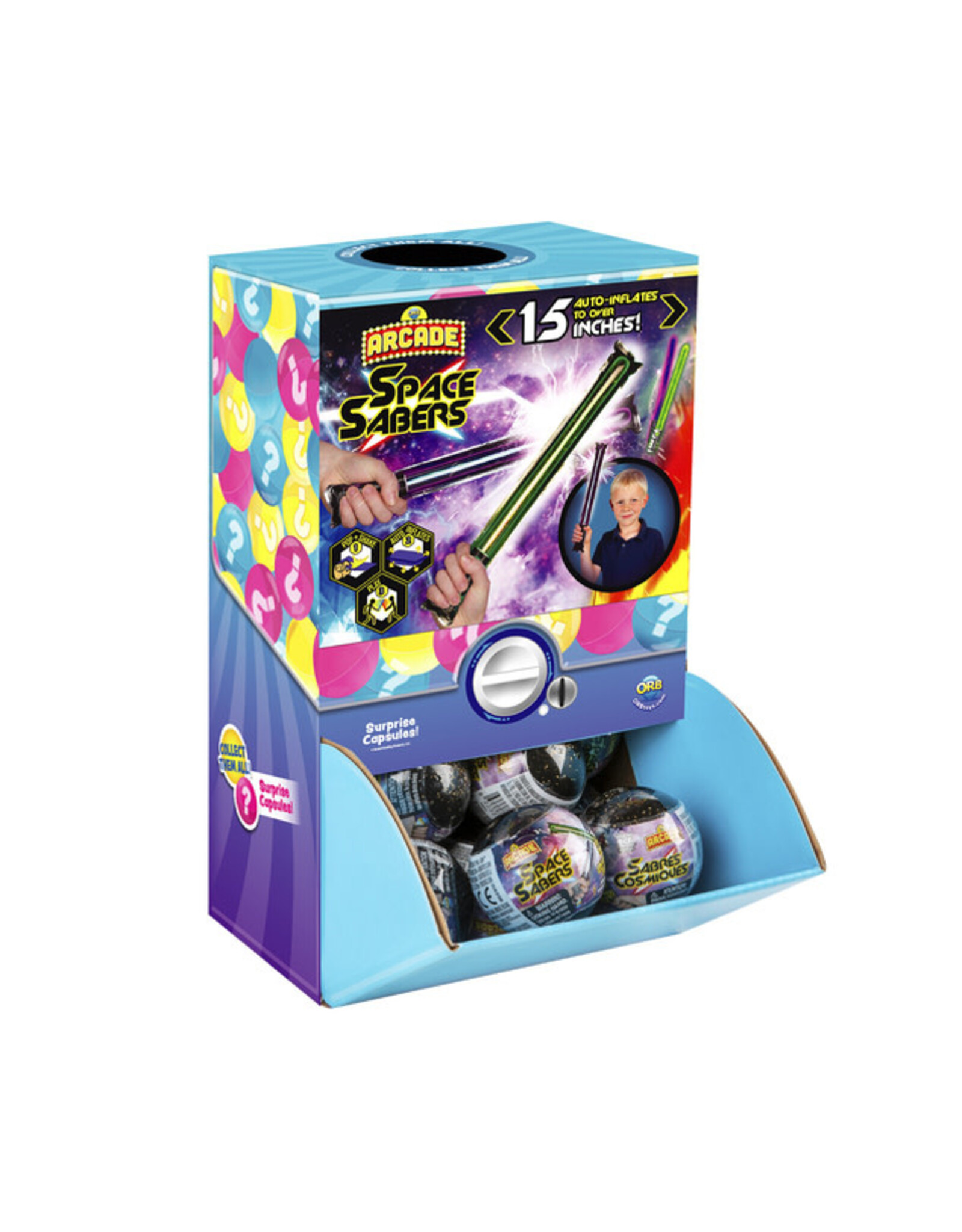 Orb ORB Arcade Capsules Space Sabers
