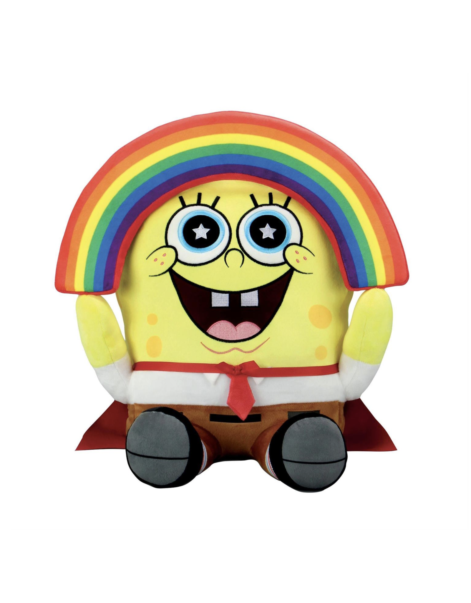 Kidrobot SpongeBob SquarePants Rainbow Hug Me Shake Action Plush