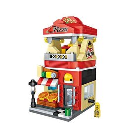 LOZ Pizza Shop Mini Block Set