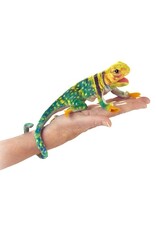 Folkmanis Folkmanis Mini Collared Lizard Finger Puppet