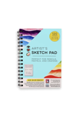 Bright Stripes iHeartArt Artist’s Sketch Pad
