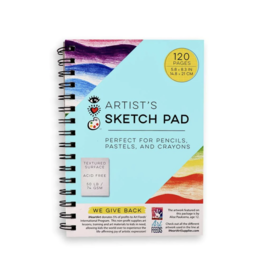 Bright Stripes iHeartArt Artist’s Sketch Pad