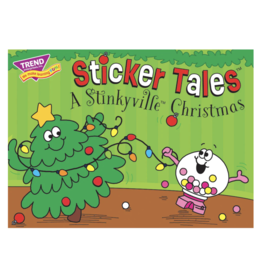 Trend Enterprise Sticker Tales: A Stinkyville Christmas Sticker Storybook Album
