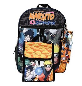 Bioworld Naruto - 16” Backpack 5pc Set