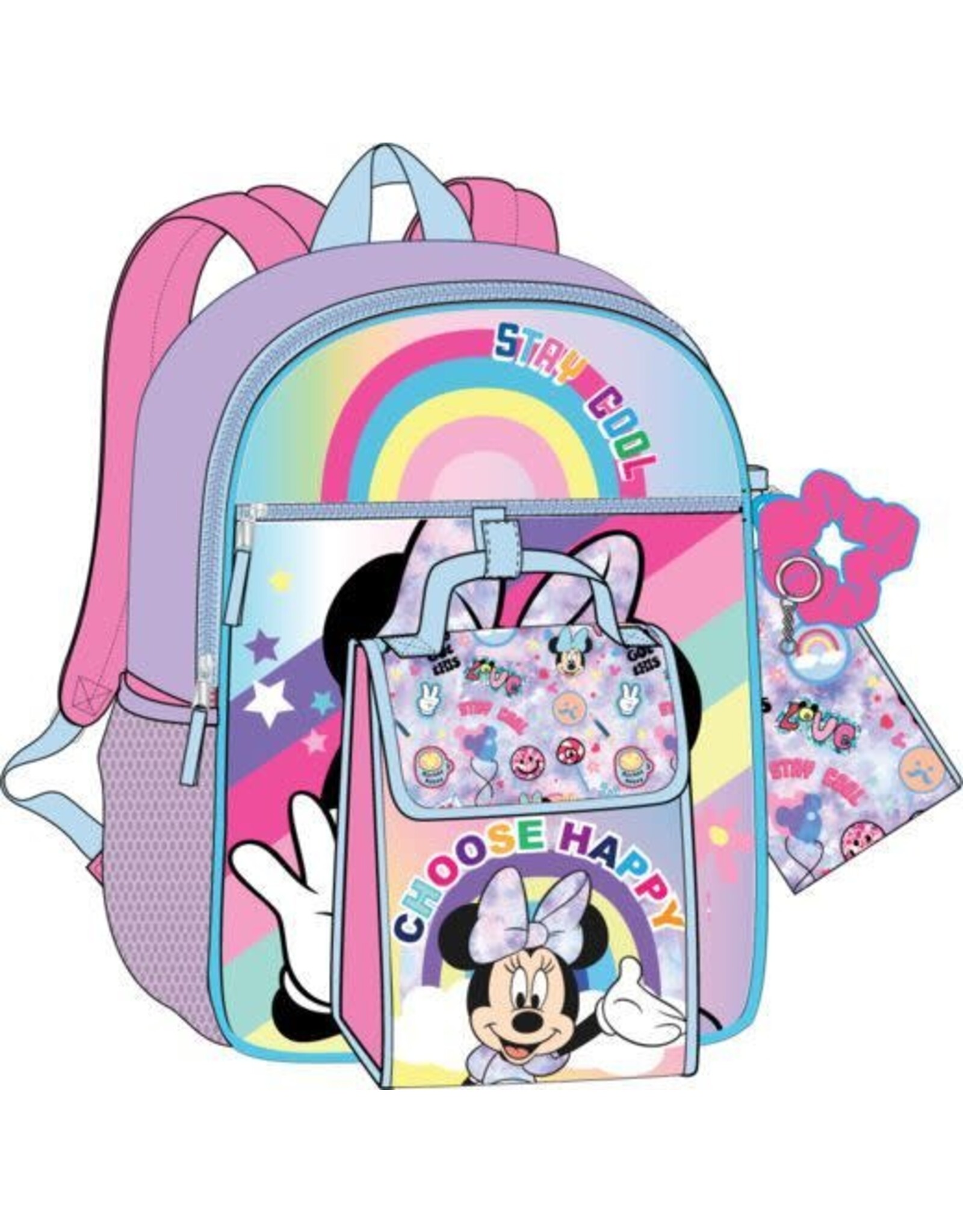 Bioworld Disney - Minnie 5pc Backpack Set