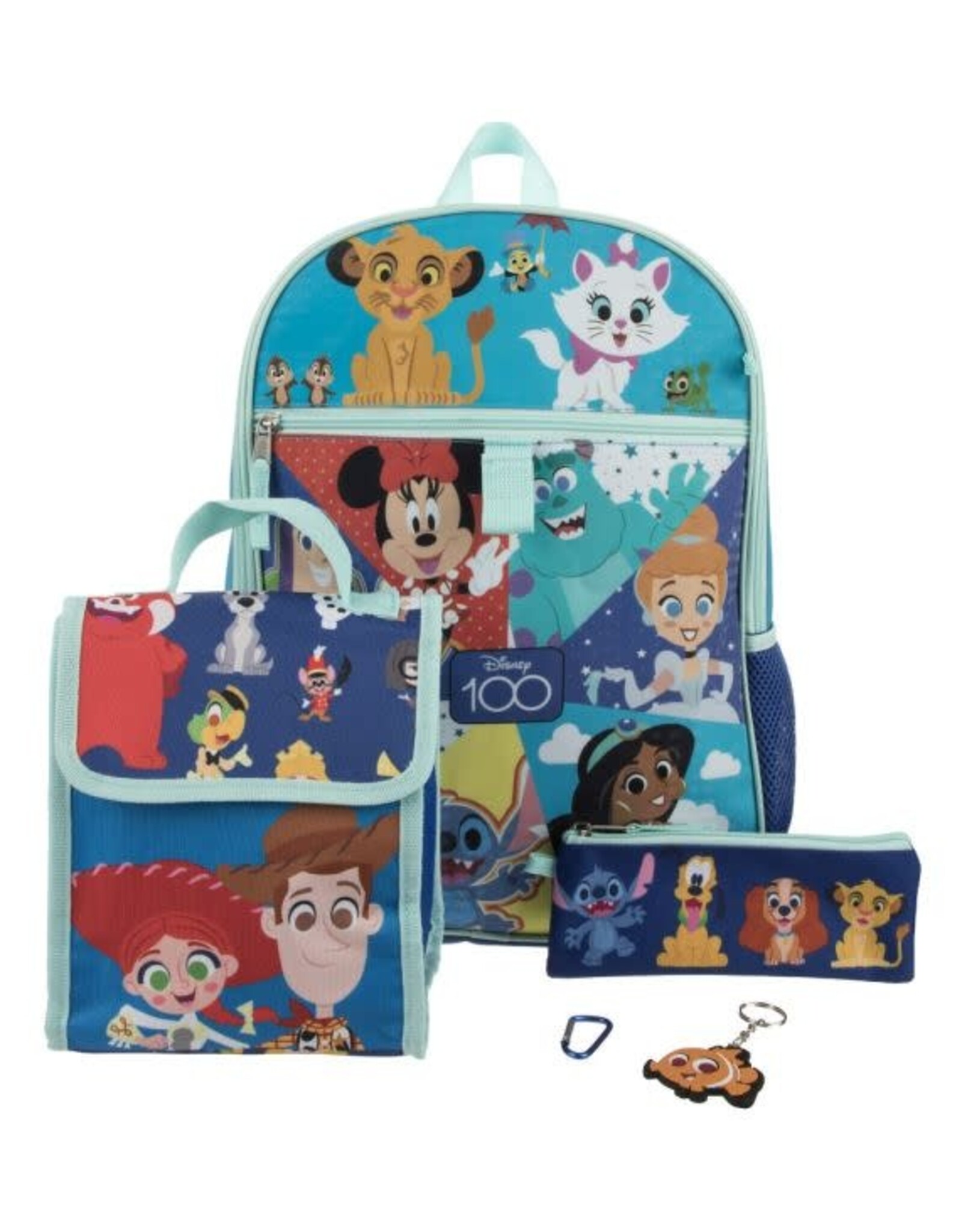Bioworld Disney - 100 5pc Backpack Set