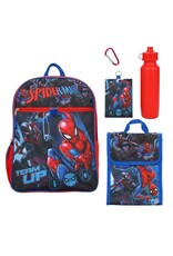 Bioworld Spiderman - Across the Spider-Verse 16in Backpack 5pc Set