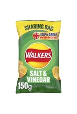 Walkers Big Bag Salt & Vinegar 150g (British)