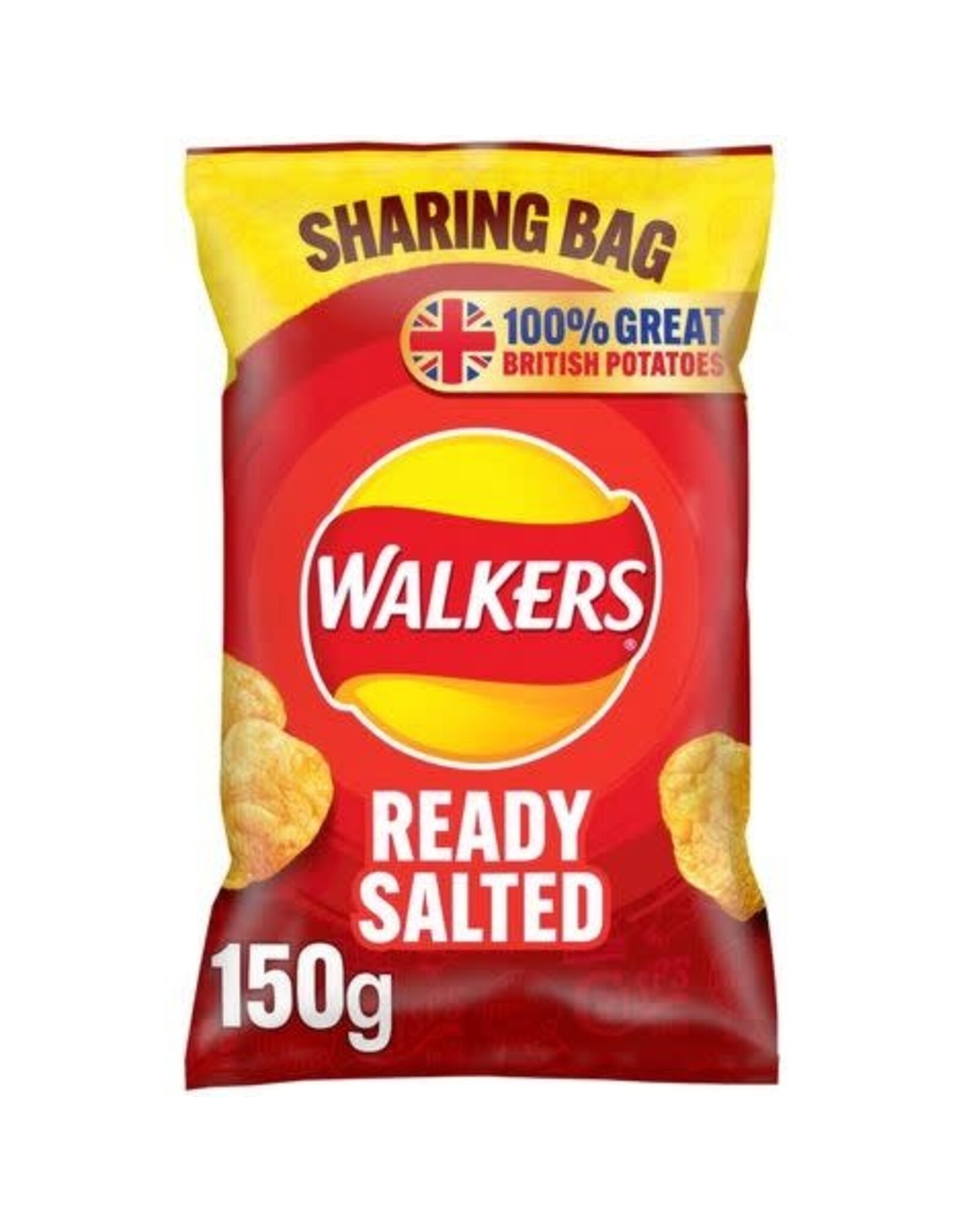 Walkers Ready Salted Big Bag 150g (British)