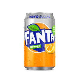 Fanta Orange Zero Soda (British)