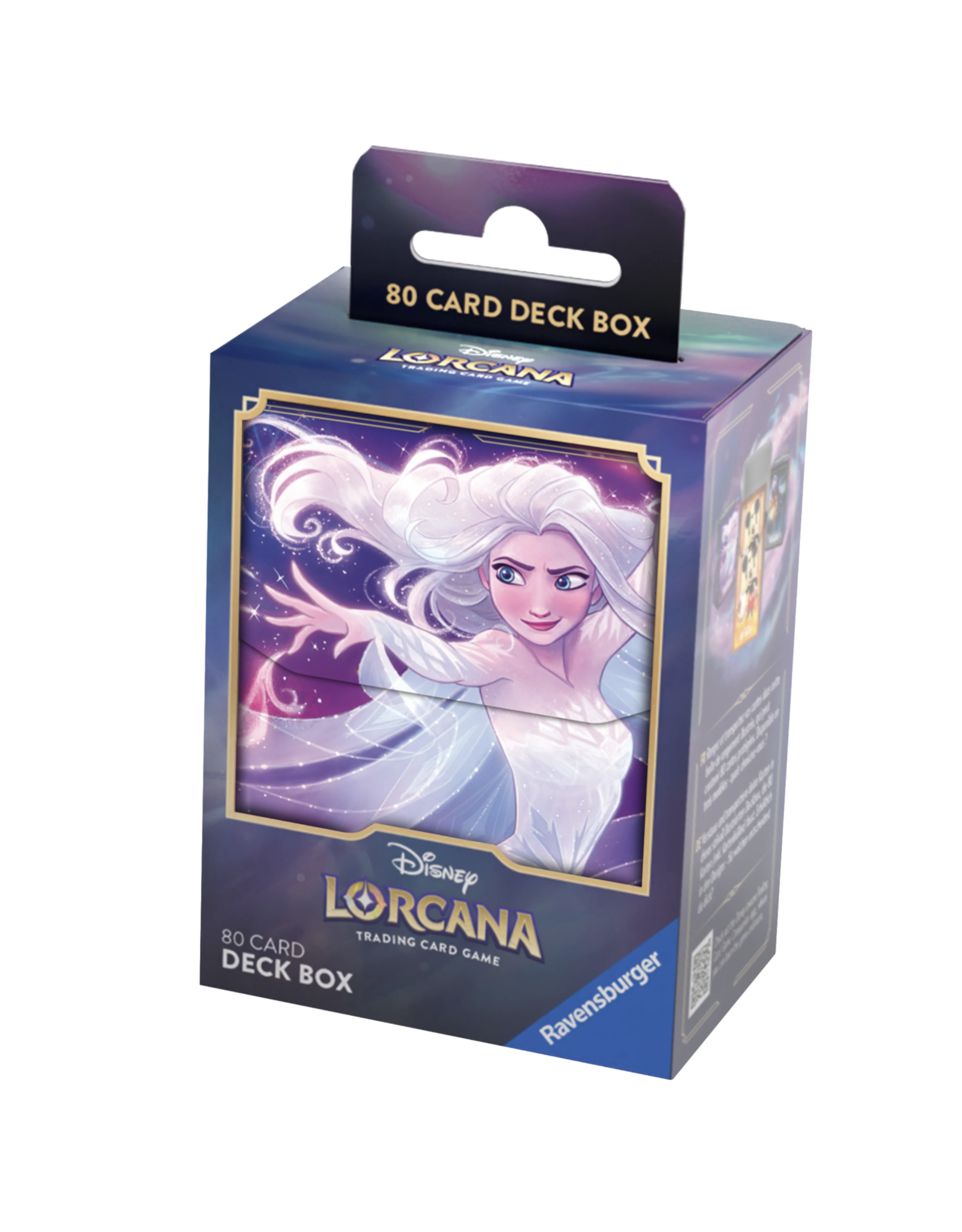 Ravensburger Disney Lorcana: The First Chapter: Elsa Deck Box (Cards Not Included)