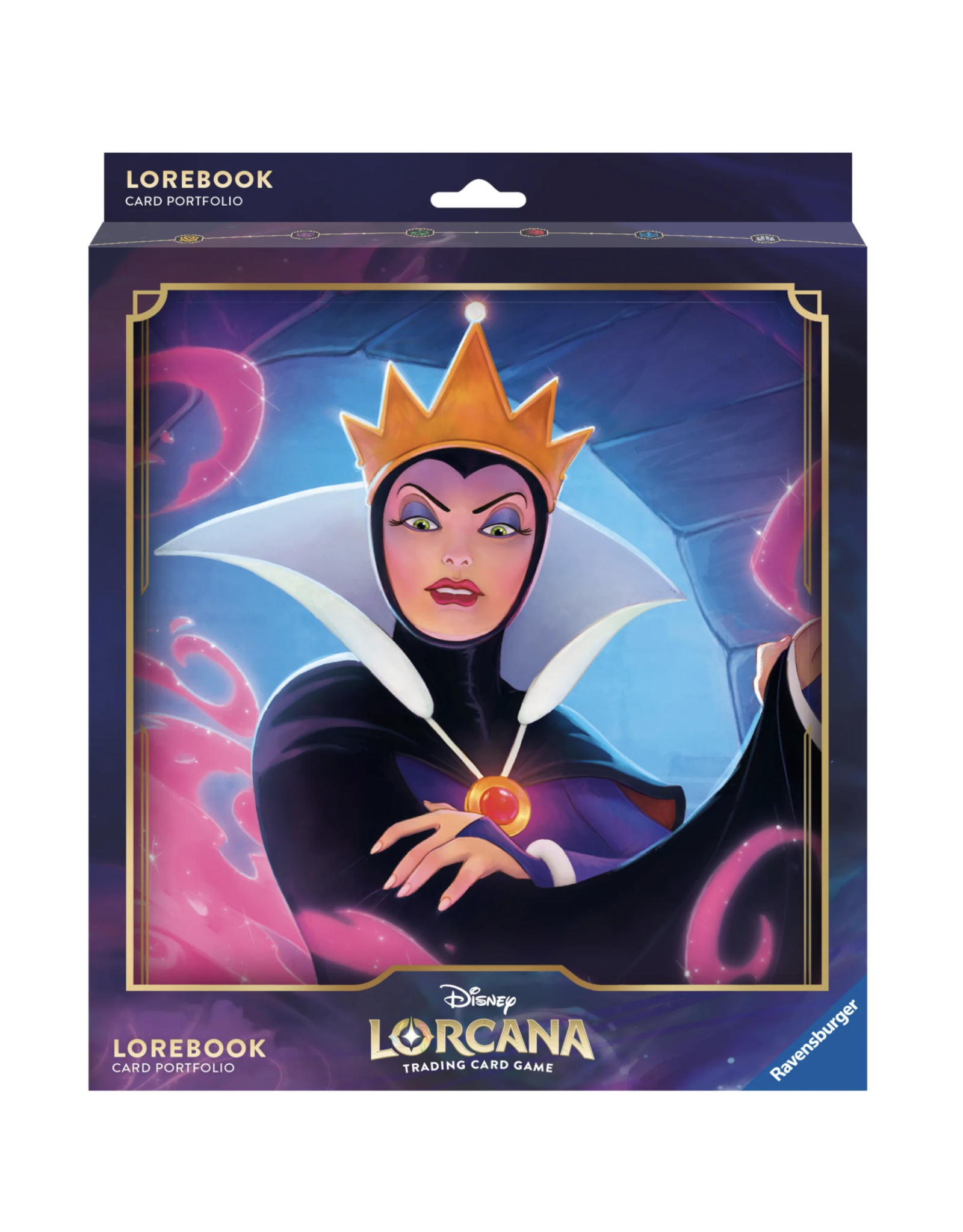 Ravensburger Disney Lorcana: The First Chapter: Evil Queen Portfolio (Cards Not Included)