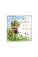 Alex Clark Art Flower Garden Birthday Card