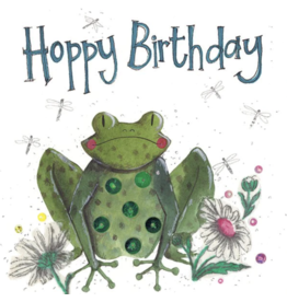 Alex Clark Art Frog Birthday Card