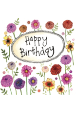 Alex Clark Art Flowers Birthday Card