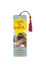 Peter Pauper Press I Like to Party Beaded Bookmark