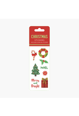 Peter Pauper Press Christmas Sticker Set CLEARANCE FINAL SALE