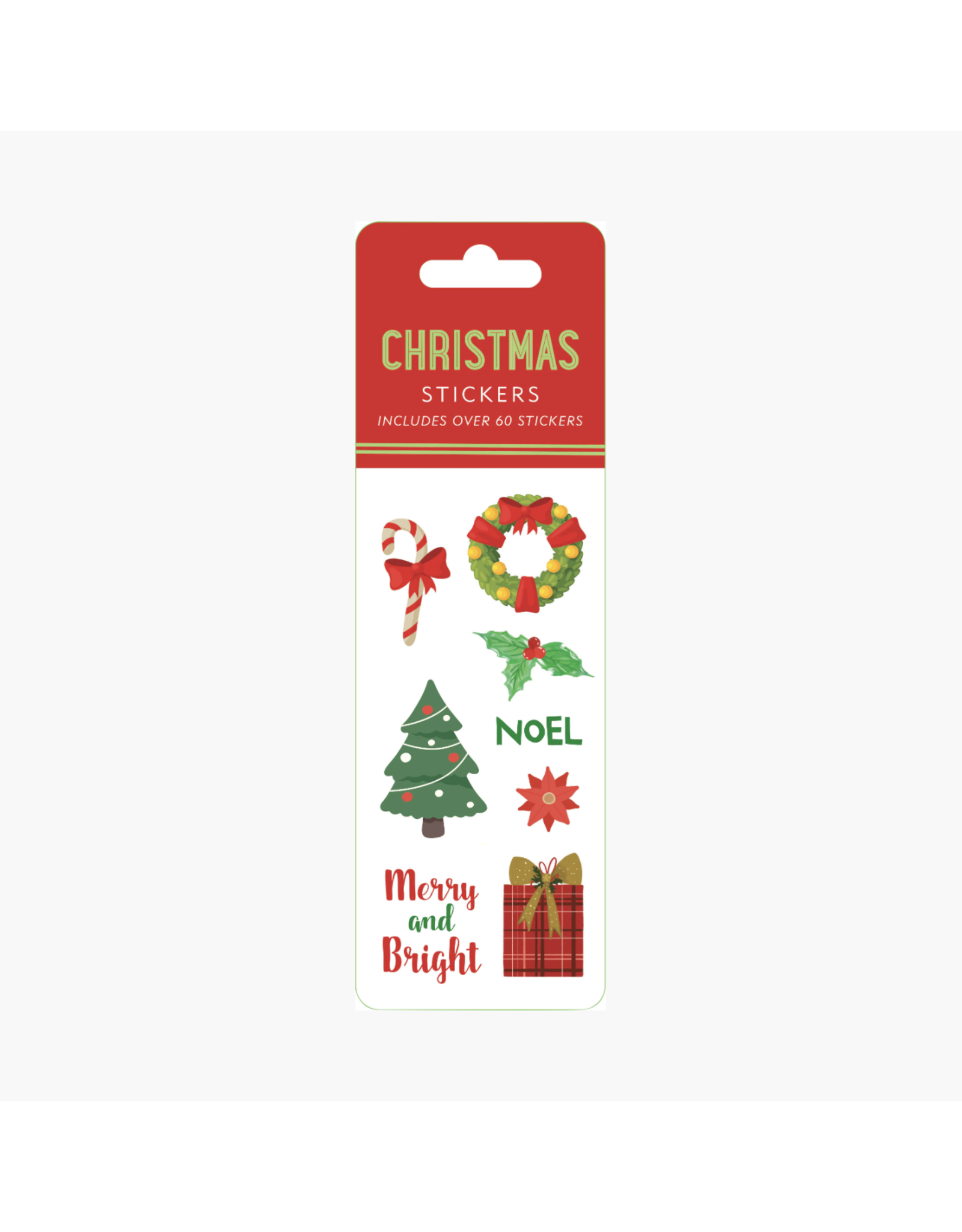 Peter Pauper Press Christmas Sticker Set CLEARANCE FINAL SALE