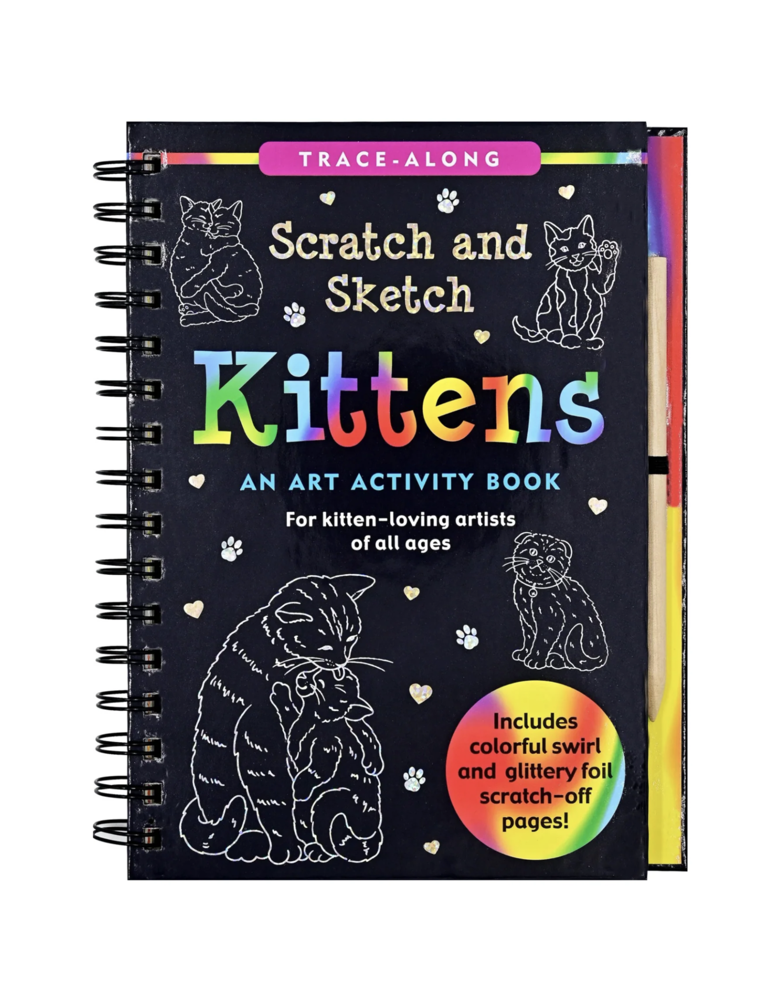 Peter Pauper Press Scratch & Sketch Kittens