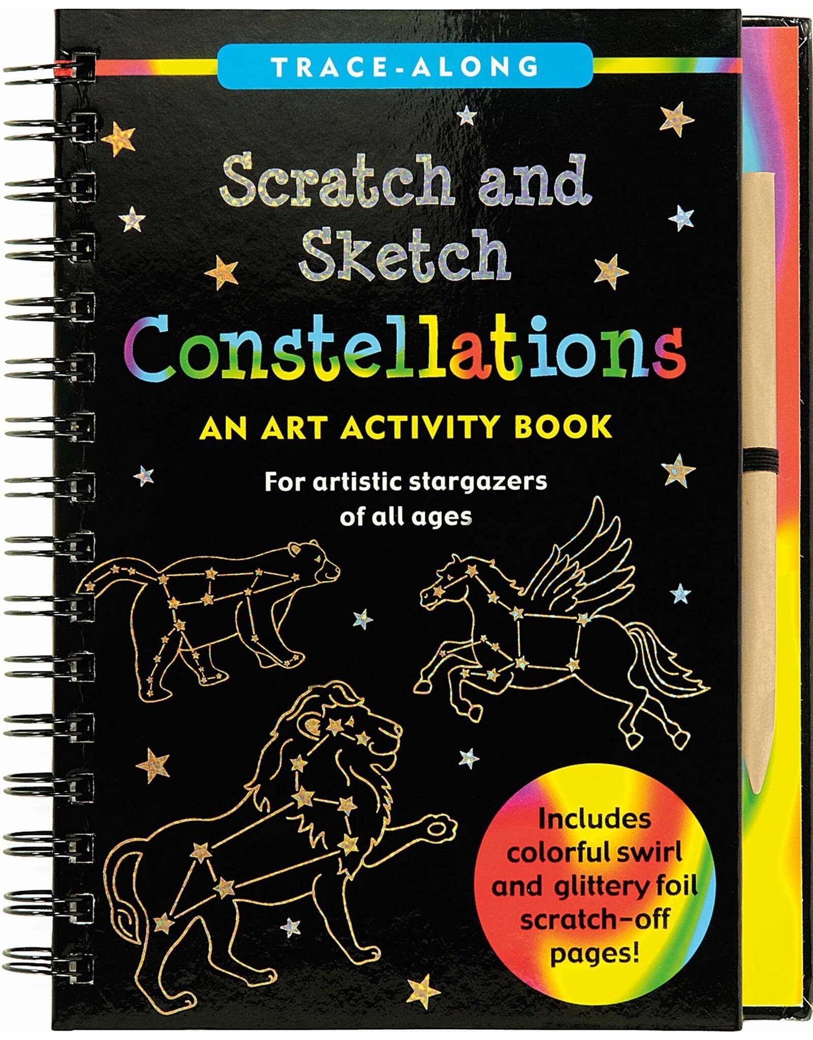 Peter Pauper Press Constellations Scratch and Sketch