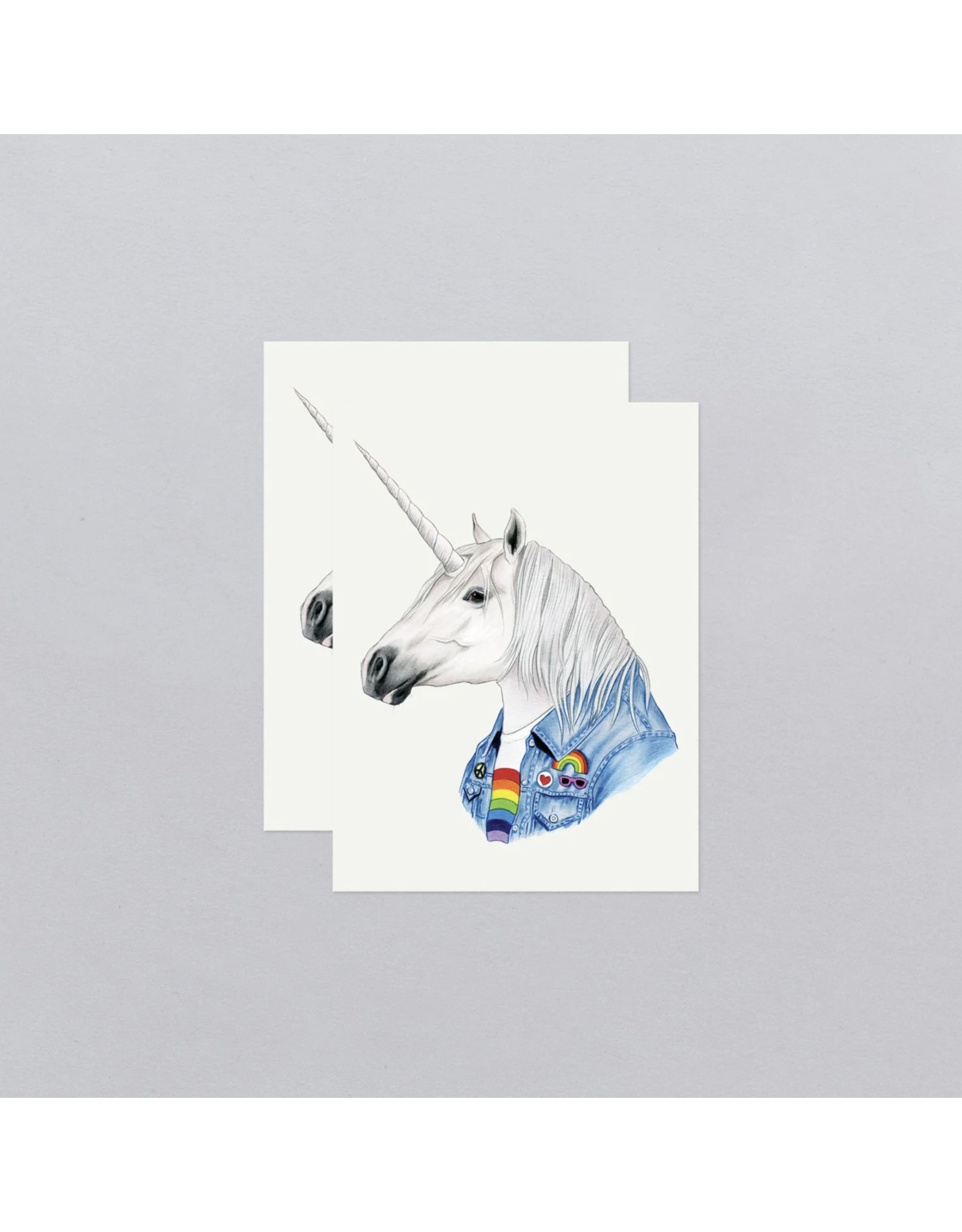 Tattly Cool Unicorn Tattoo Pair