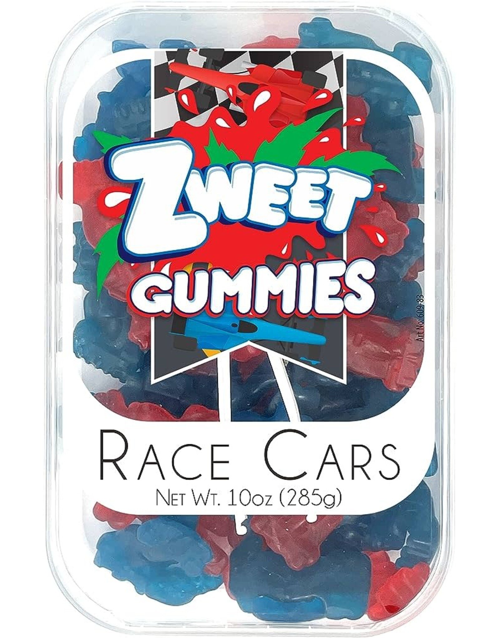 Zweet Gummies Race Cars Tray (Halal & Kosher Certified)