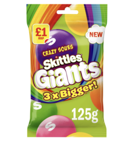 Skittles Crazy Sours Giants (British)