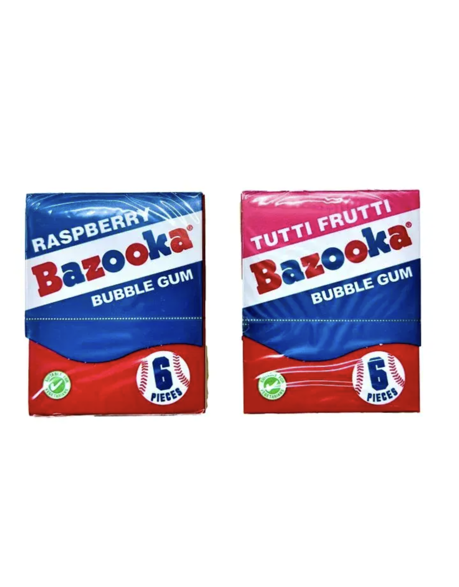 Bazooka Tutti Frutti or Raspberry Bubble Gum Wallet