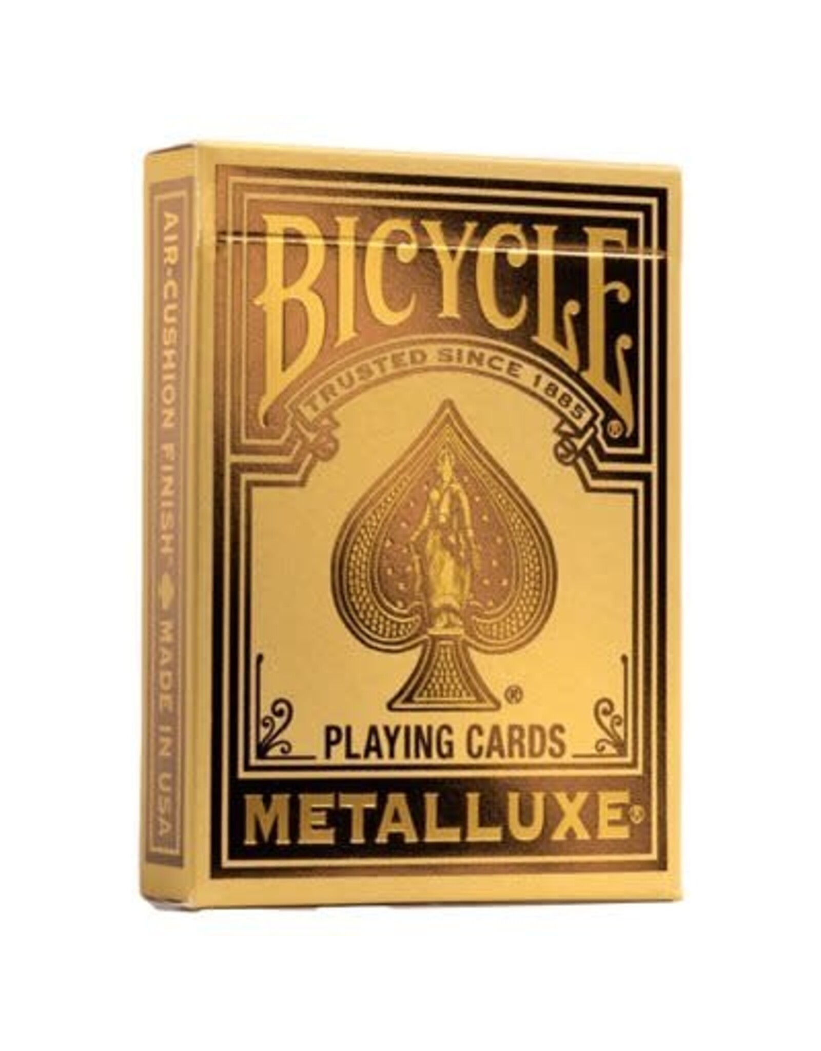 Bicycle Bicycle Deck: Metalluxe Holiday Gold