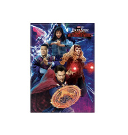 Doctor Strange Multiverse of Madness Poster Cast Flat Magnet