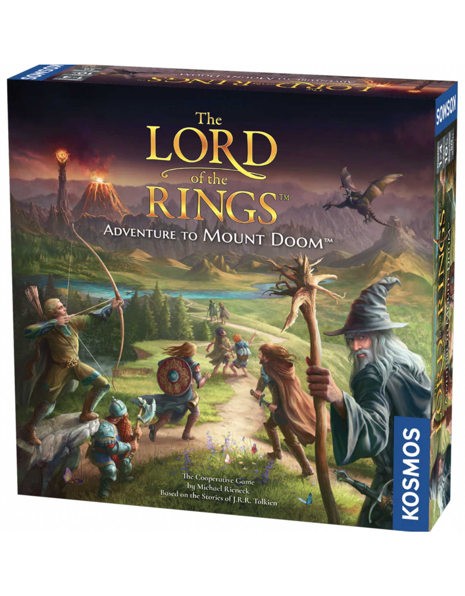 Thames & Kosmos The Lord of the Rings: Adventure to Mount Doom