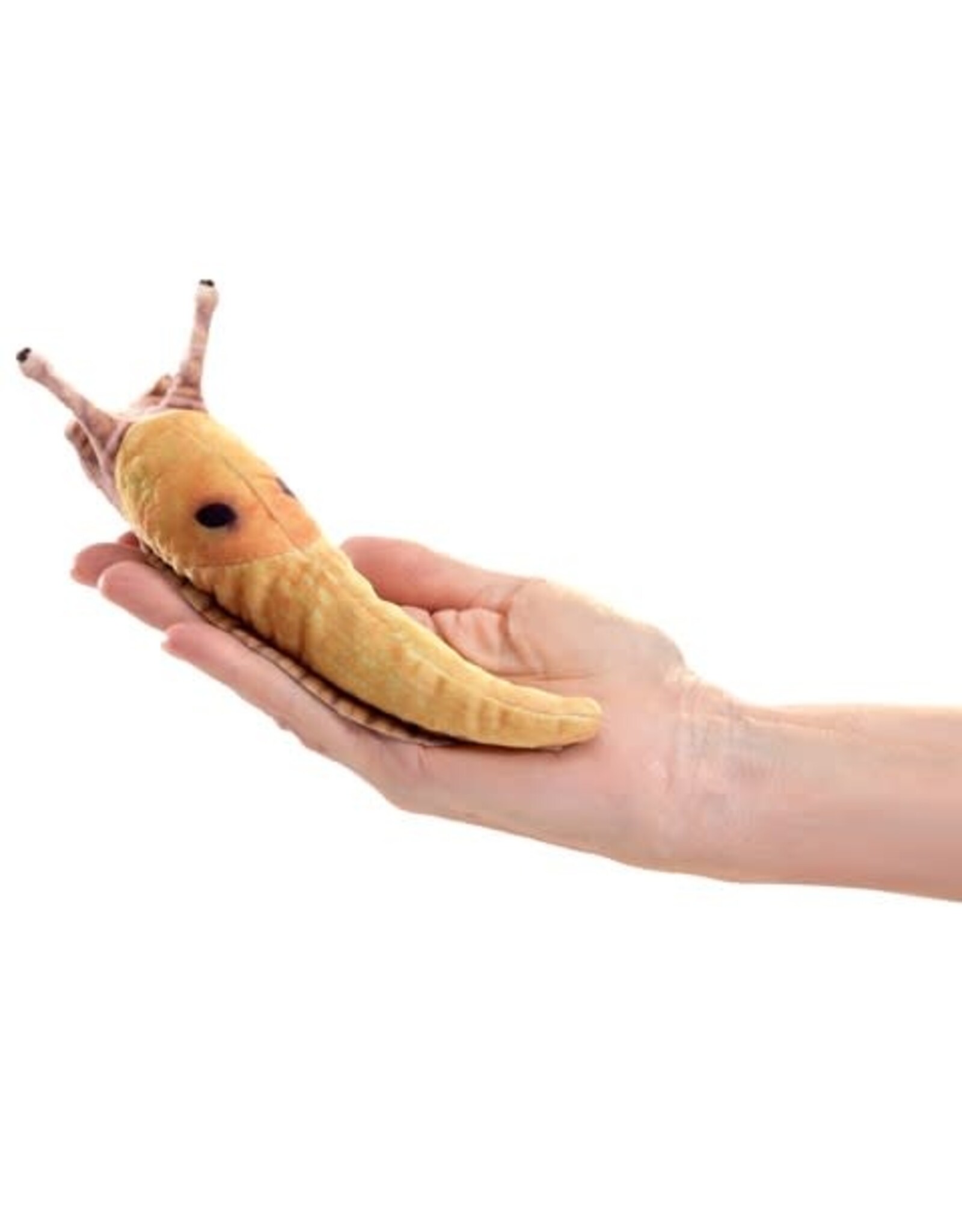 Folkmanis Folkmanis Mini Banana Slug Finger Puppet