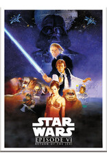 NMR Star Wars - Episode 6 Poster Flat Magnet