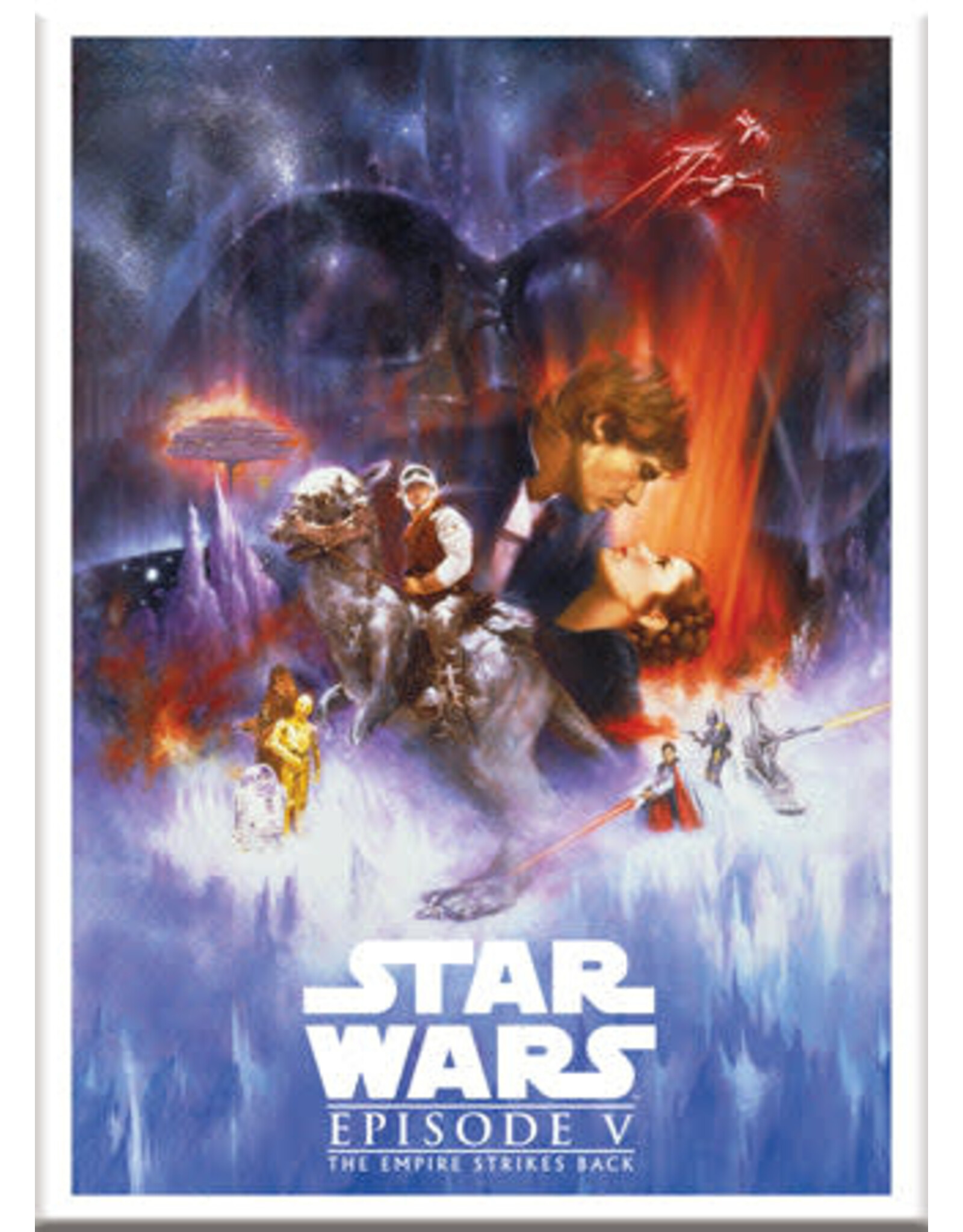 NMR Star Wars - Episode 5 Poster Flat Magnet