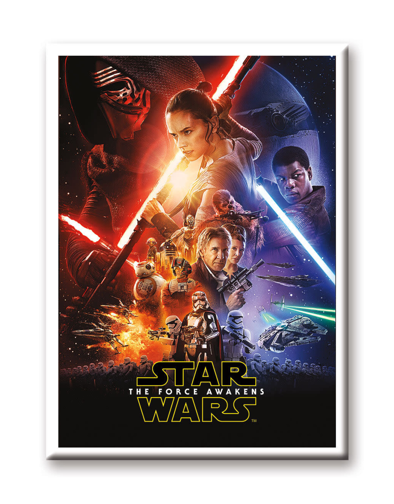 NMR Star Wars – Episode 7 Poster Flat Magnet