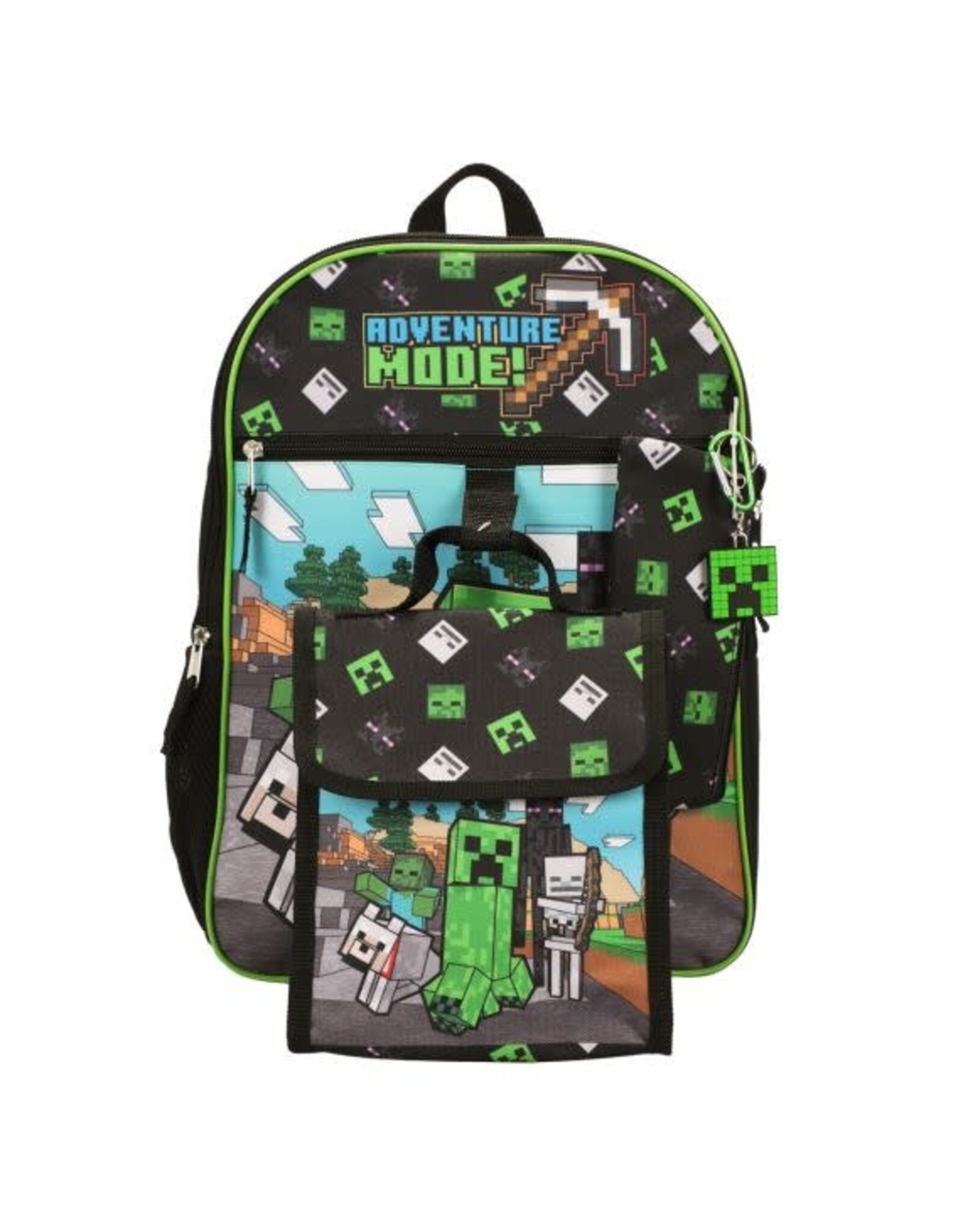 Bioworld Minecraft - 5pc Backpack Set