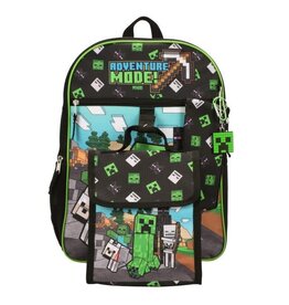 Bioworld Minecraft - 5pc Backpack Set