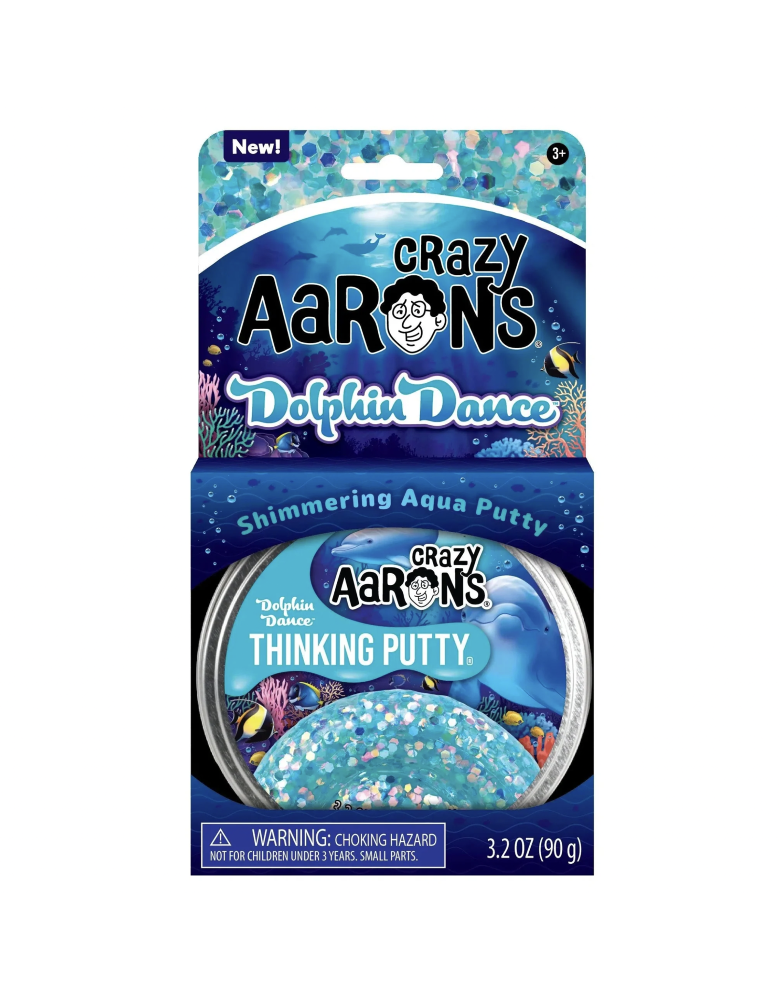Crazy Aaron's Crazy Aaron's 4" Tin Trendsetter - Dolphin Dance