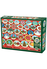 Cobble Hill Snow Globe Cookies 1000pc