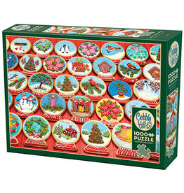 Cobble Hill Snow Globe Cookies 1000pc