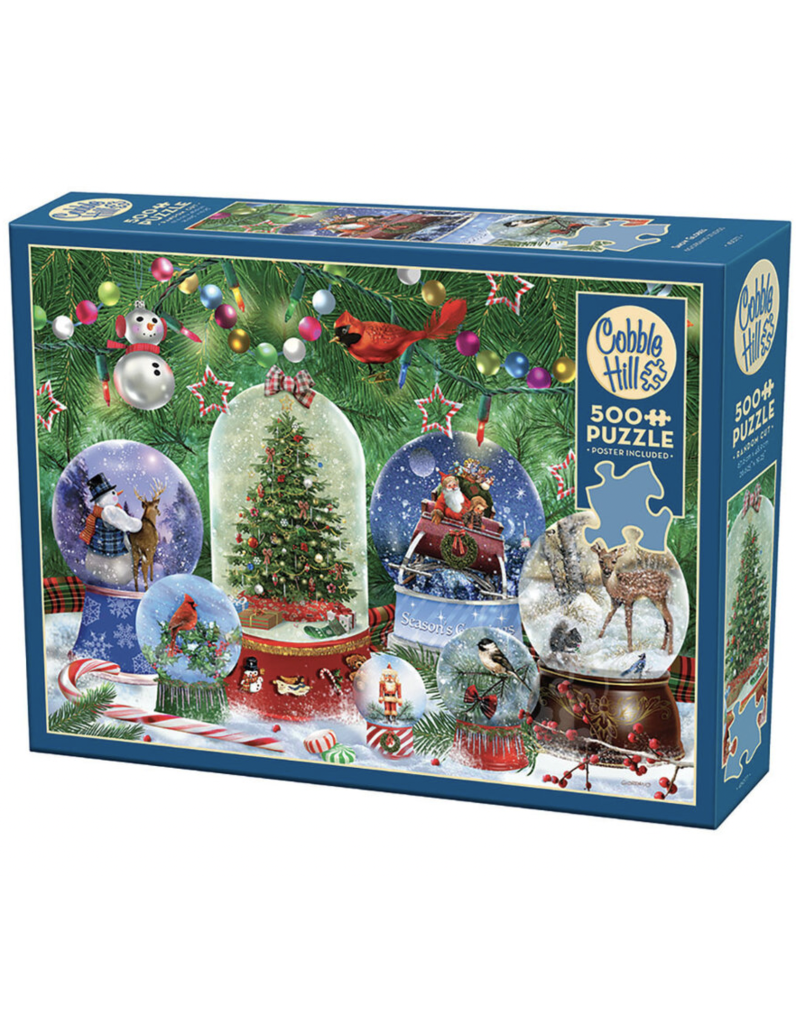 Cobble Hill Snow Globes 500pc