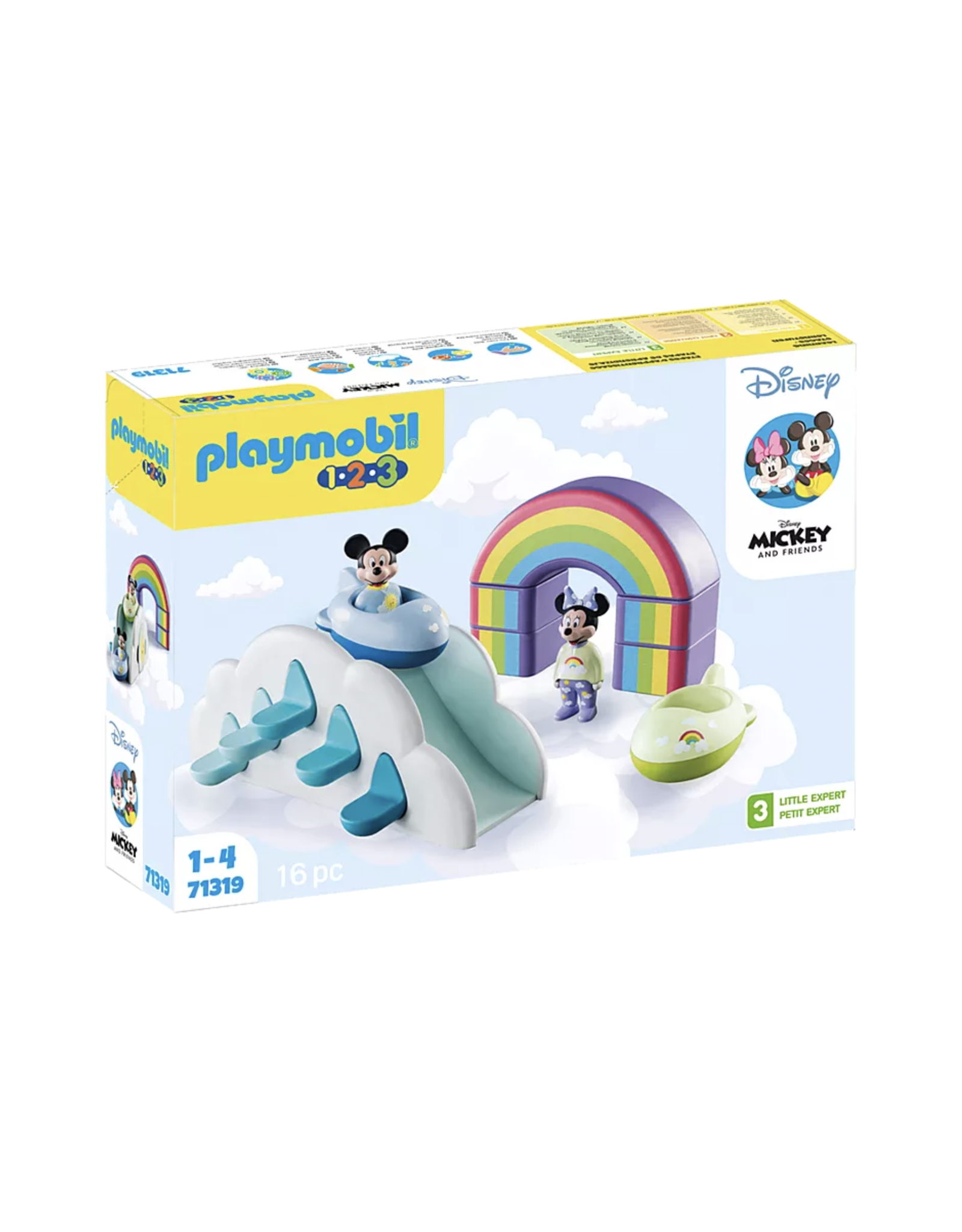 Playmobil 1.2.3 & Disney: Mickey's & Minnie's Cloud Home