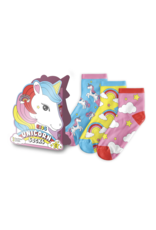 Main & Local Kids' 3 Pack Unicorn Socks