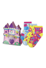 Main & Local Kids' 3 Pack Princess Socks