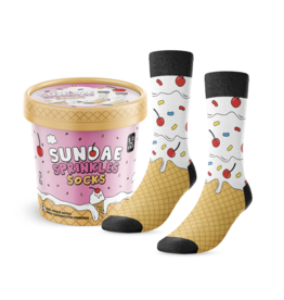 Main & Local Sundae Sprinkles Ice Cream Socks