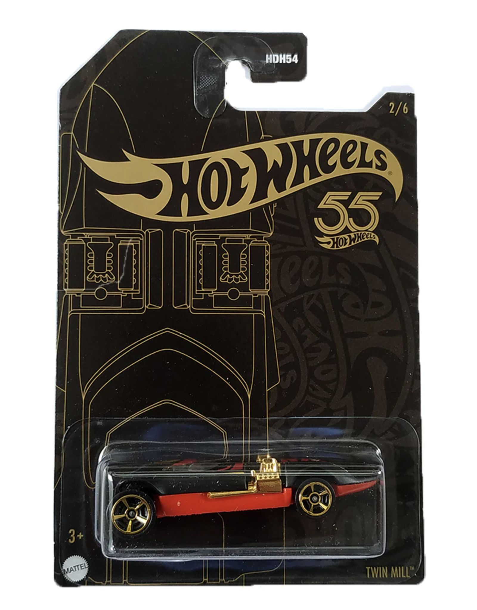Mattel Hot Wheels - Themed Pearl & Chrome: Twin Mill