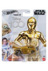 Mattel Hot Wheels Disney 100th Character Car - C-3PO