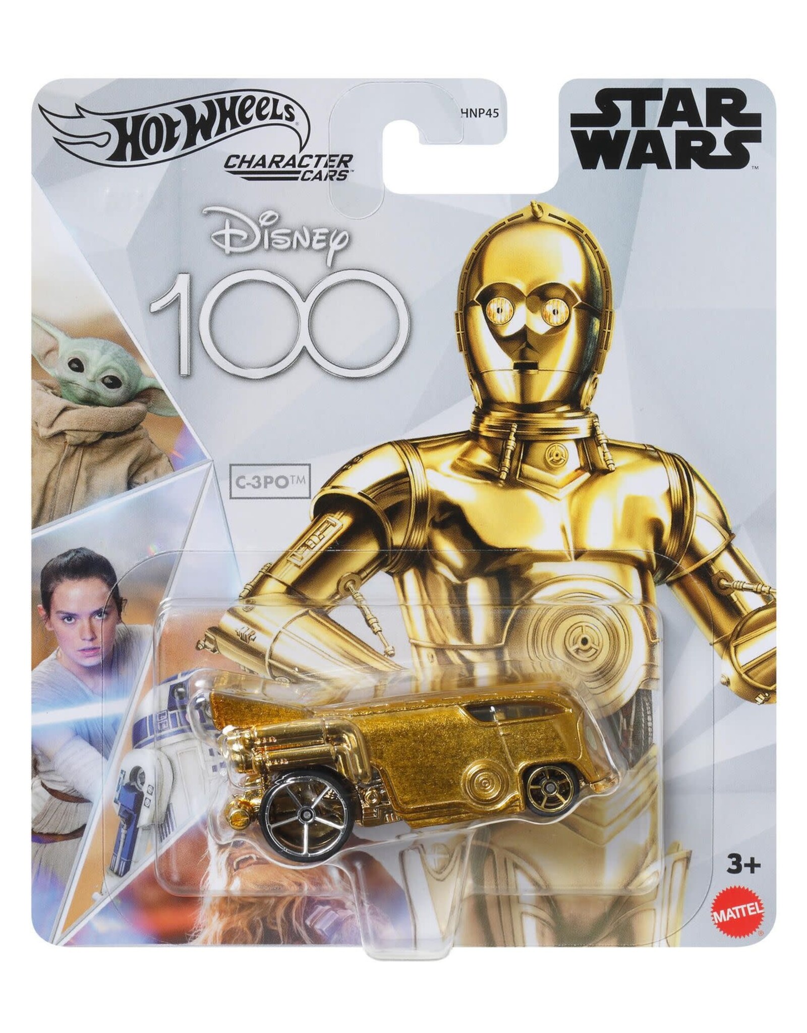Mattel Hot Wheels Disney 100th Character Car - C-3PO